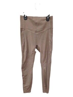 Halara mocha butt lifting tummy control High-Waist Pocket Leggings - Taupe med